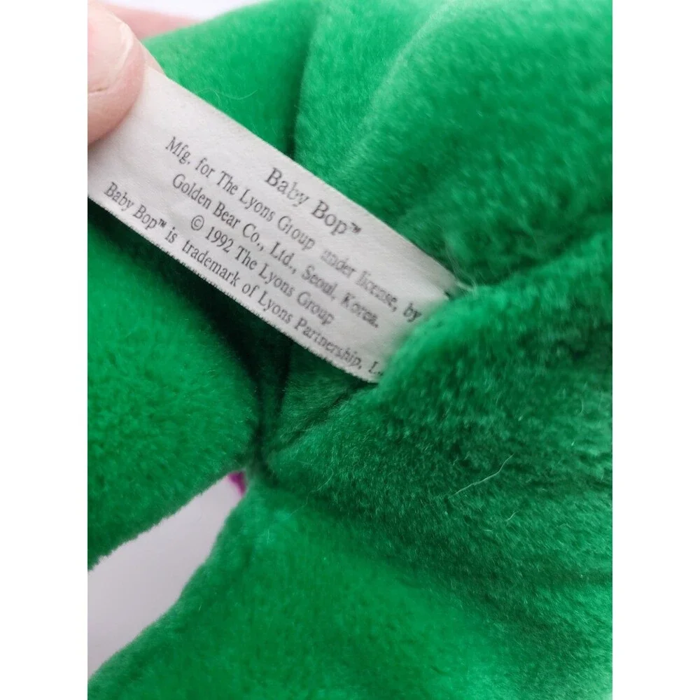 1992 Baby Bop Barney & Friends Plush Dinosaur By Lyons  Vintage